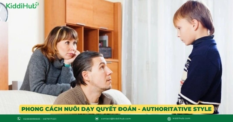 Phong cách nuôi dạy quyết đoán - Authoritative style