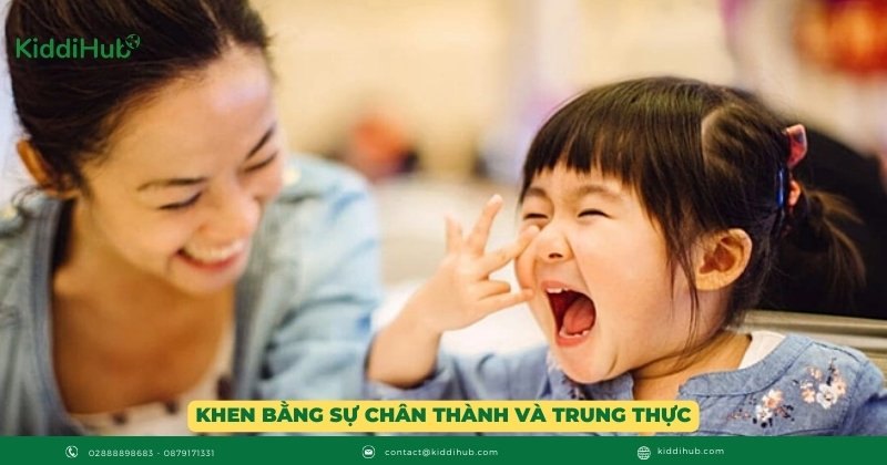 Khen bằng sự chân thành và trung thực