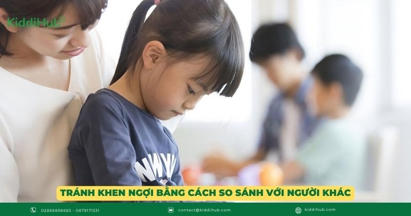 Tránh khen ngợi bằng cách so sánh với người khác