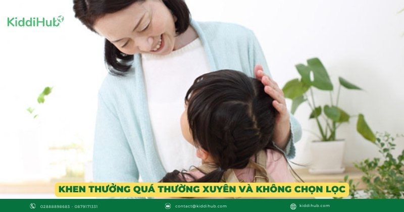 Khen thưởng quá thường xuyên và không chọn lọc