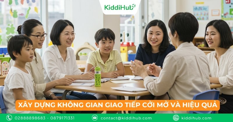 Xây dựng không gian giao tiếp cởi mở và hiệu quả