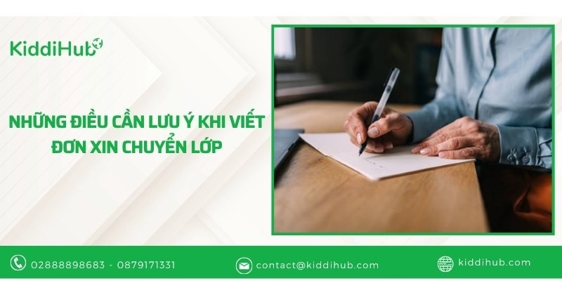 Những điều cần lưu ý khi viết đơn xin chuyển lớp