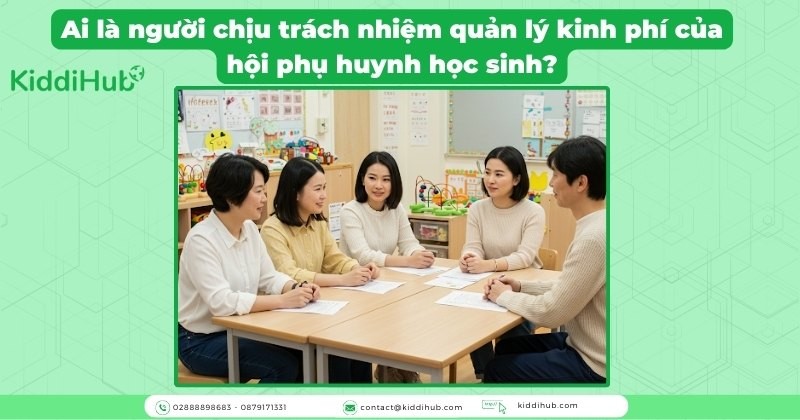 Ai là người chịu trách nhiệm quản lý kinh phí của  hội phụ huynh học sinh?