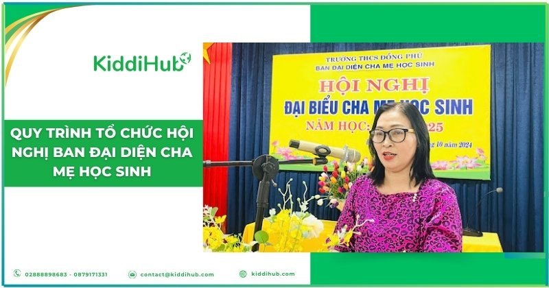 Quy trình tổ chức hội nghị ban đại diện cha mẹ học sinh
