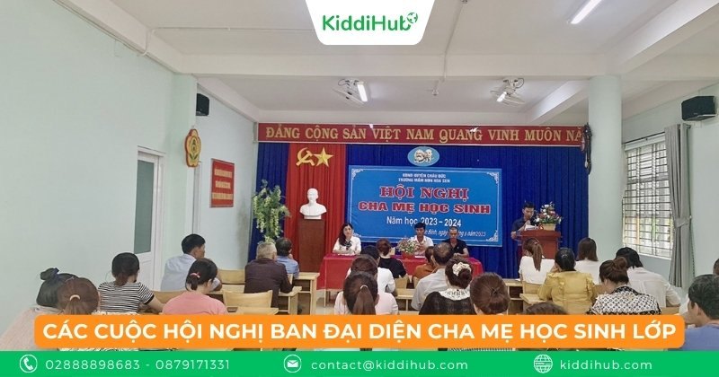 Các cuộc hội nghị  ban đại diện cha mẹ học sinh lớp