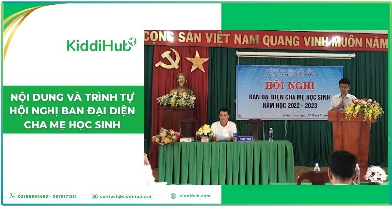 Nội dung và trình tự hội nghị ban đại diện cha mẹ học sinh