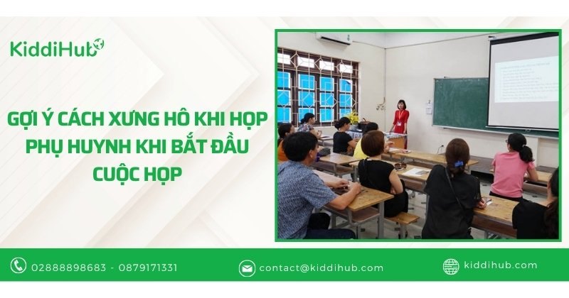 Khi bắt đầu cuộc họp