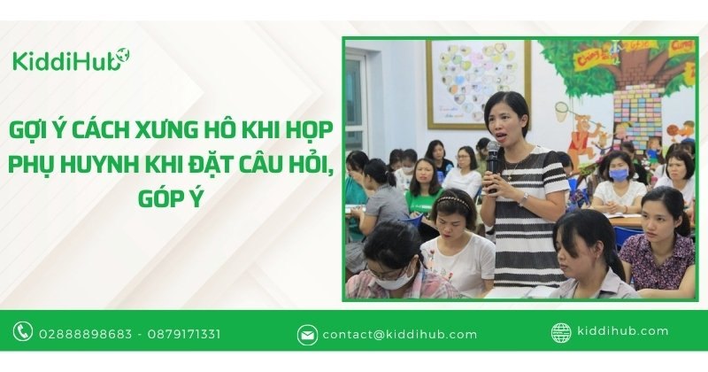 Khi đặt câu hỏi, góp ý