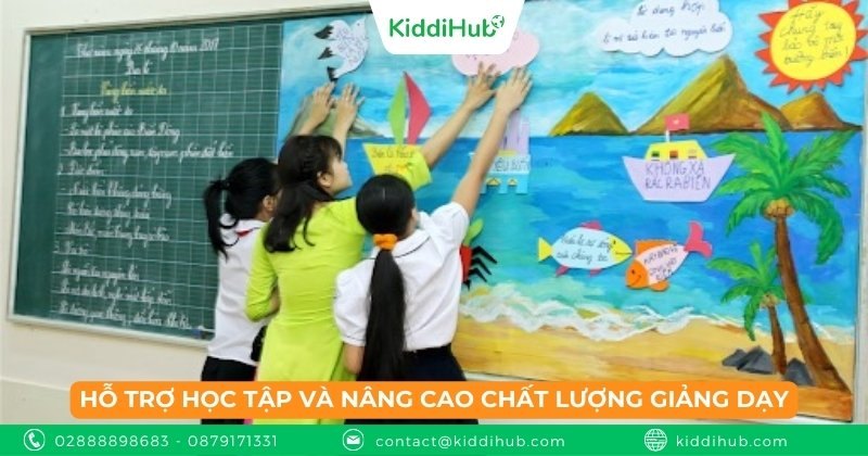 Hỗ trợ học tập và nâng cao chất lượng giảng dạy