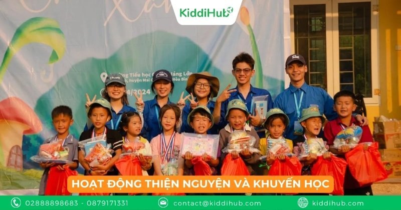 Hoạt động thiện nguyện và khuyến học