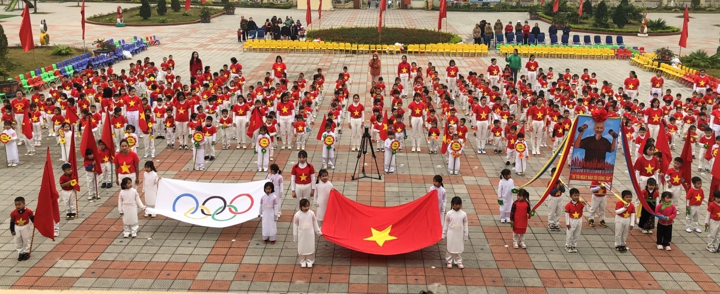 tổ chức ngày hội thể thao cho trẻ mầm non