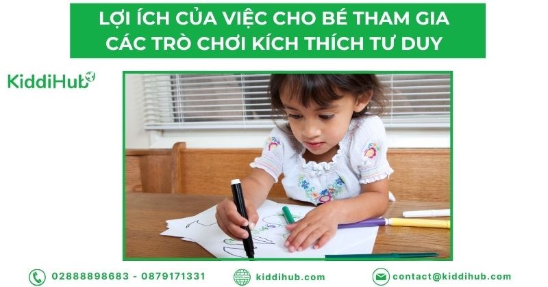 Lợi ích của việc cho bé tham gia các trò chơi kích thích tư duy