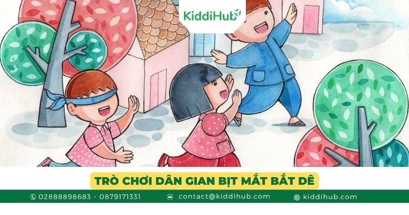 Trò chơi dân gian Bịt mắt bắt dê
