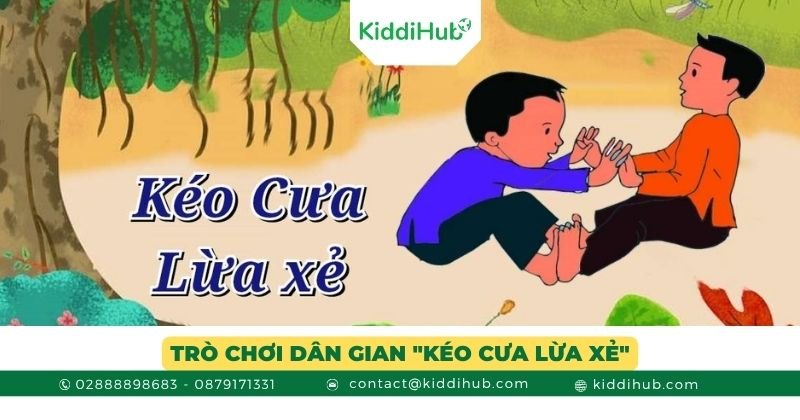 Trò chơi dân gian "Kéo cưa lừa xẻ"