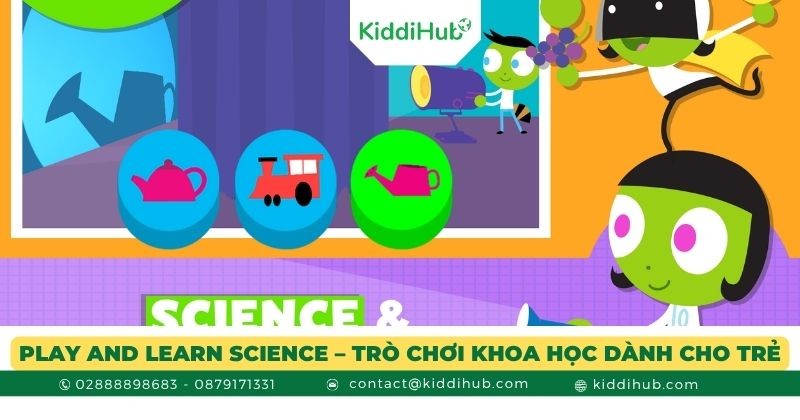 Play and Learn Science – trò chơi khoa học dành cho trẻ