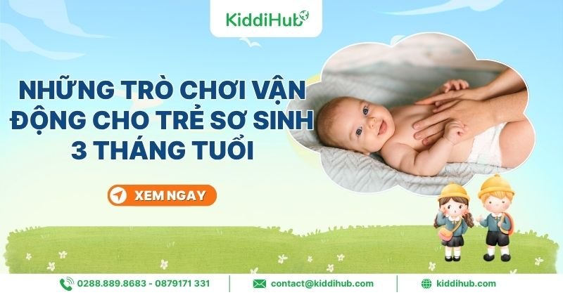 Cách chơi với bé 3 tháng tuổi vừa bổ ích vừa thú vị
