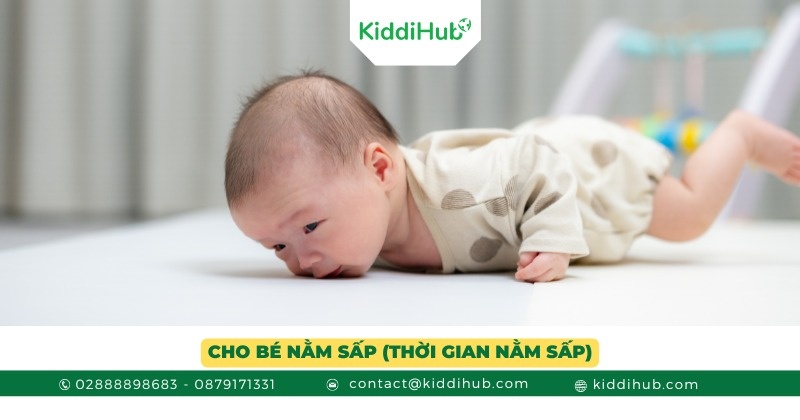 Cho bé nằm sấp (Thời gian nằm sấp)