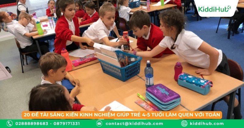 20 đề tài sáng kiến kinh nghiệm giúp trẻ 4-5 tuổi làm quen với toán