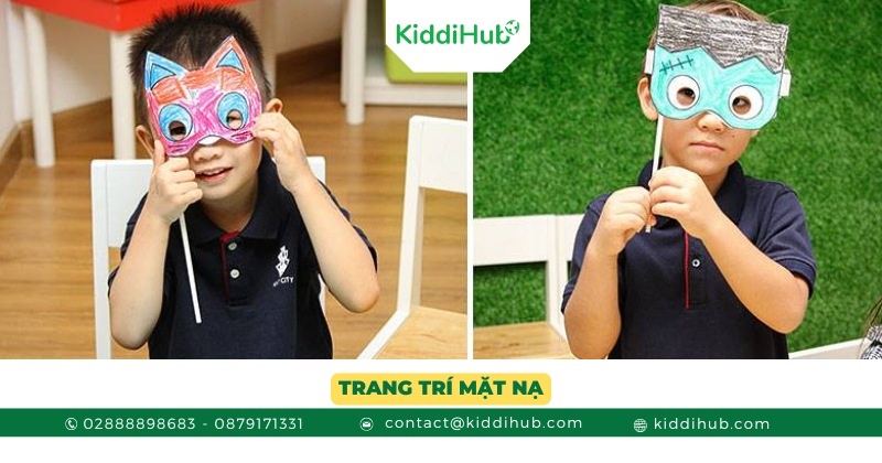 Trang trí mặt nạ