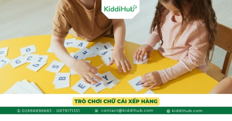 Trò chơi chữ cái xếp hàng