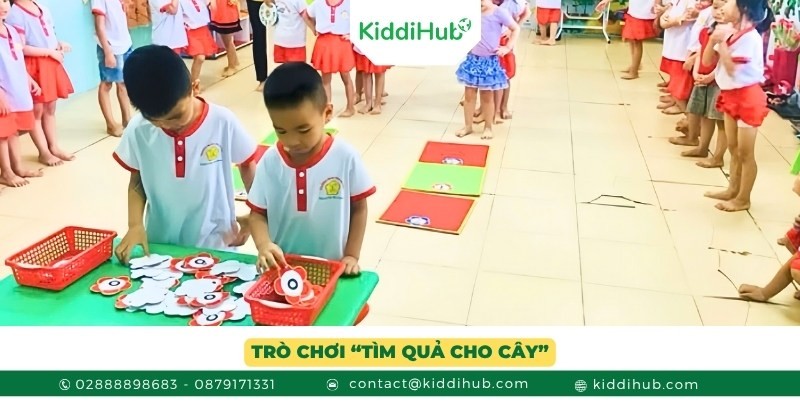 Trò chơi “Tìm quả cho cây”