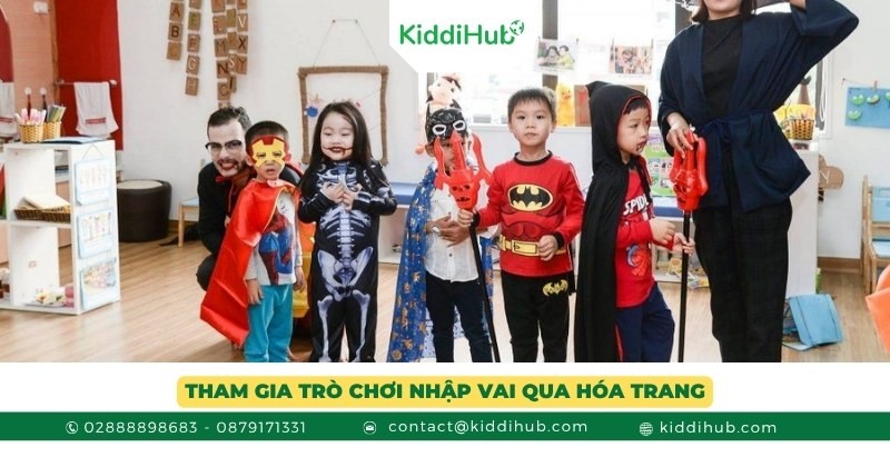 Tham gia trò chơi nhập vai hóa trang