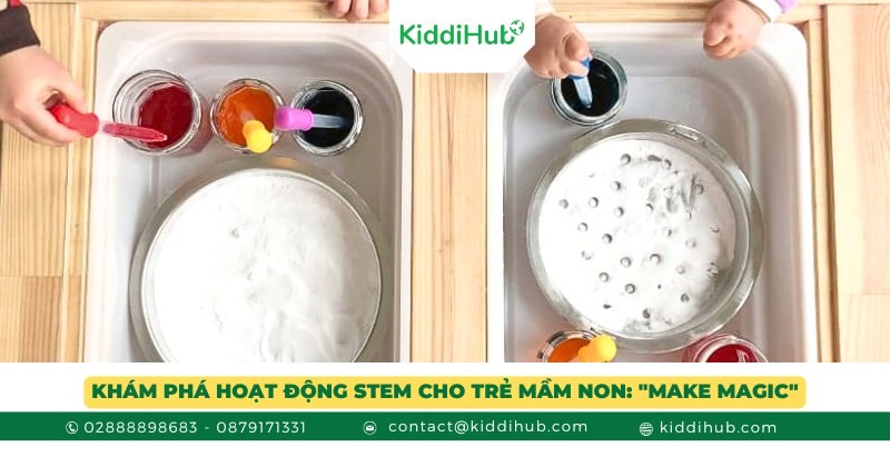 Khám phá hoạt động STEM cho trẻ mầm non: "Make Magic"