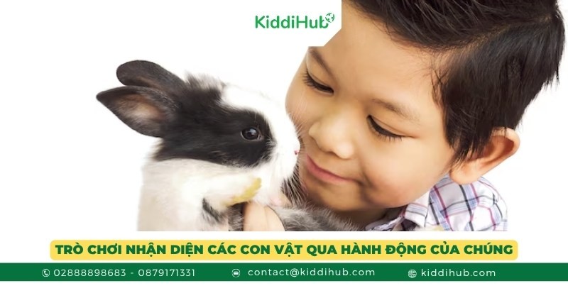 Trò chơi nhận diện các con vật qua hành động của chúng