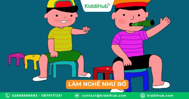 Một số bài thơ chủ đề nghề nghiệp lớp 3 tuổi hay nhất