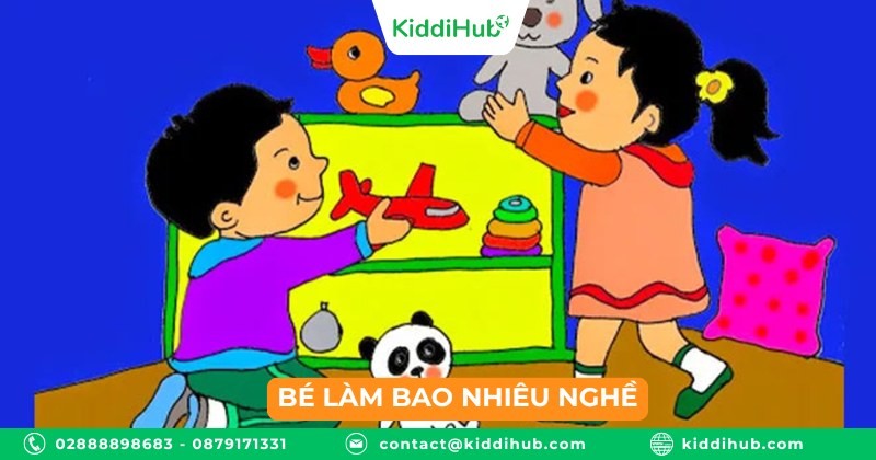 Một số bài thơ chủ đề nghề nghiệp lớp 3 tuổi hay nhất