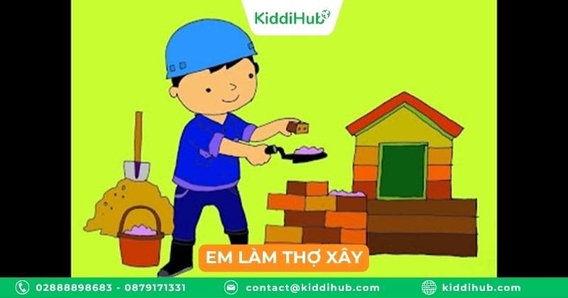 Một số bài thơ chủ đề nghề nghiệp lớp 3 tuổi hay nhất