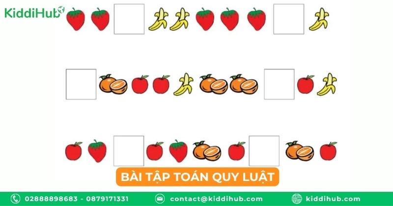 Bài tập toán quy luật