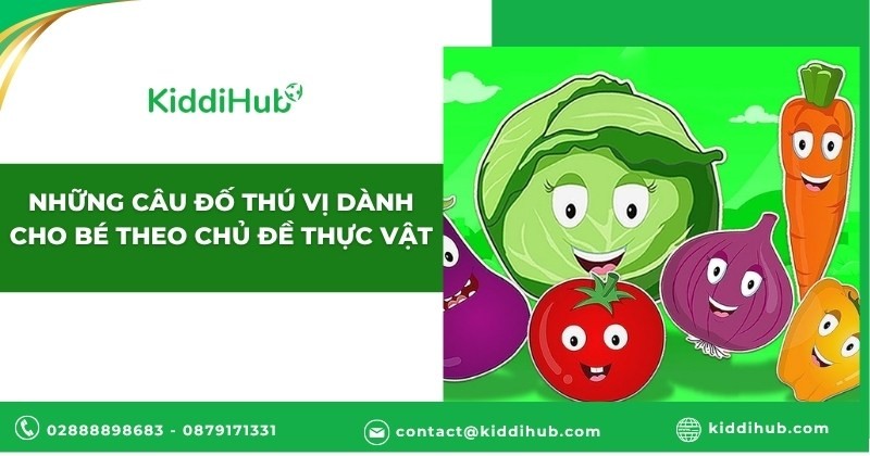 Những câu đố thú vị dành cho bé theo chủ đề thực vật