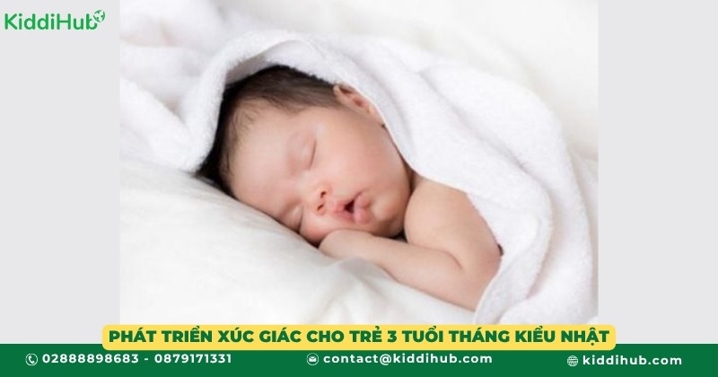 Phát triển xúc giác cho trẻ 3 tuổi tháng