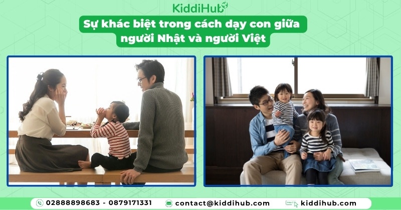 Sự khác biệt trong cách dạy con giữa người Nhật và người Việt