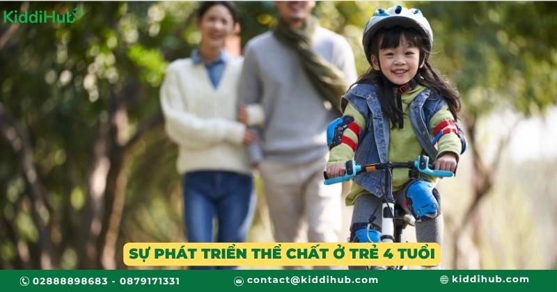 Sự phát triển thể chất ở trẻ 4 tuổi