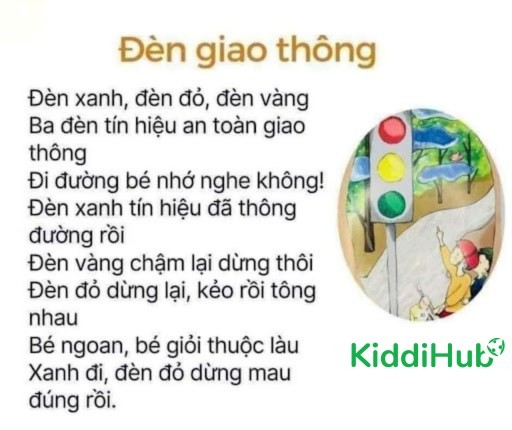 Giới thiệu về bài thơ "Đèn giao thông"