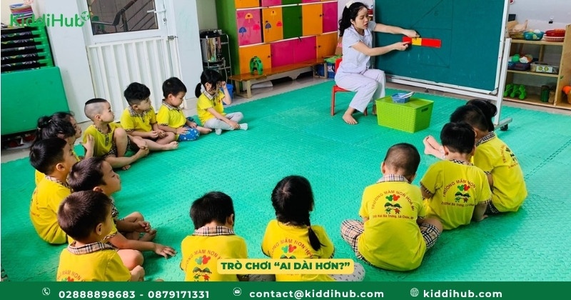 Trò chơi “Ai dài hơn?”