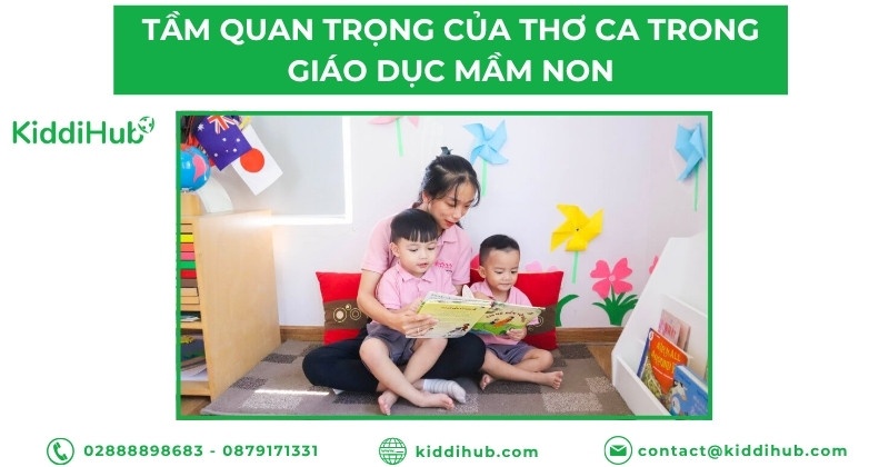 Tầm quan trọng của thơ ca trong giáo dục mầm non
