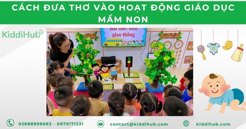 Cách đưa thơ vào hoạt động giáo dục mầm non