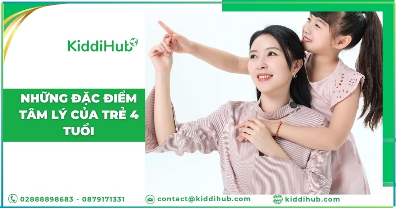 Những đặc điểm tâm lý của trẻ 4 tuổi