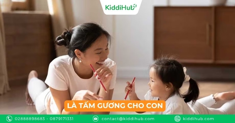Là tấm gương cho con