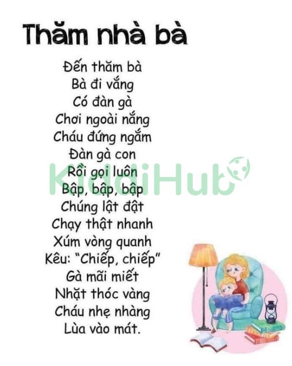 Giới thiệu bài thơ “Thăm nhà bà”