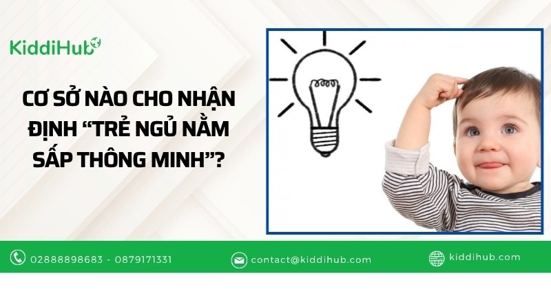Cơ sở nào cho nhận định “trẻ ngủ nằm sấp thông minh”?