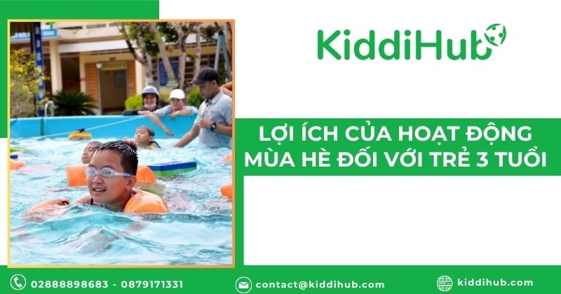 Lợi ích của hoạt động mùa hè đối với trẻ 3 tuổi