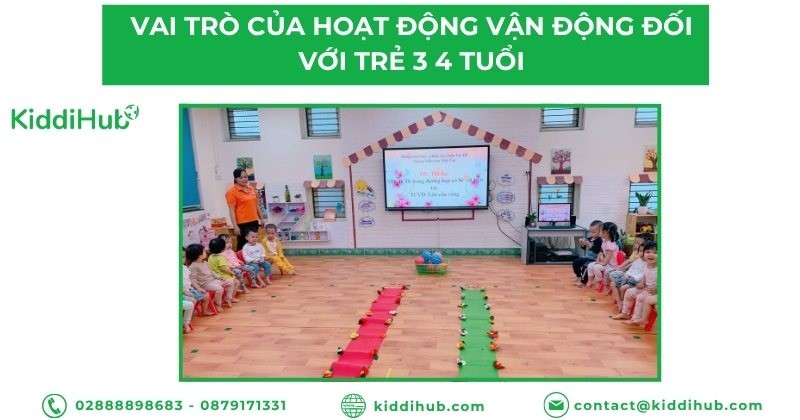 Vai trò của hoạt động vận động đối với trẻ 3 4 tuổi