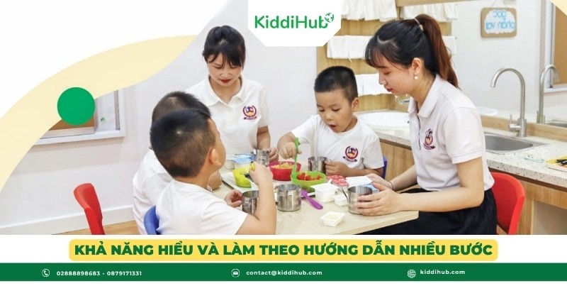 Khả năng hiểu và làm theo hướng dẫn nhiều bước