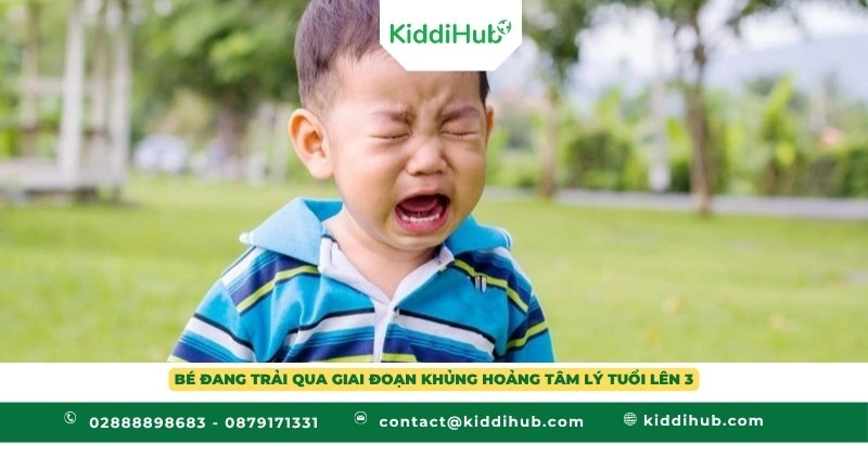 Bé đang trải qua giai đoạn khủng hoảng tâm lý tuổi lên 3