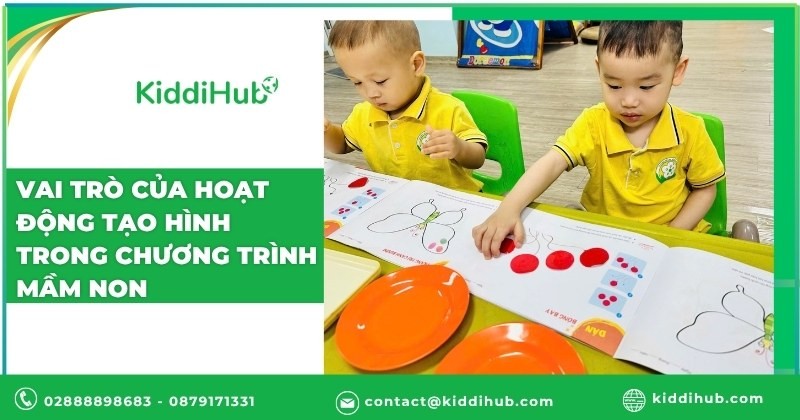 Vai trò của hoạt động tạo hình trong chương trình mầm non