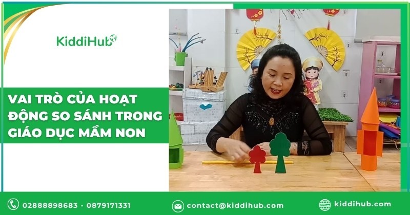 Vai trò của hoạt động so sánh trong giáo dục mầm non
